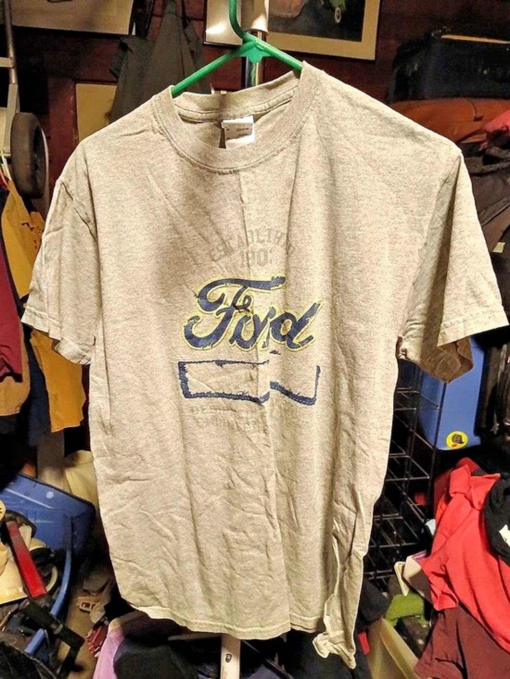 Ford Graphic Short Sleeve Tee in Gray